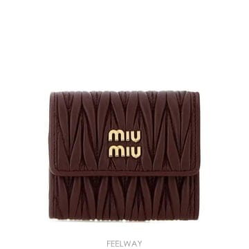 Miu Miu 26FW �̿�̿� ���� ���׶�� ���� ���� ���� 5MH058AFPPF0007 Bordeaux26FW �̿�̿� ���� ���׶�� ���� ���� ���� 5MH058AFPPF