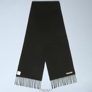 26 FW Narrow 로고 패치 네로우 프린지 울 머플러 CA0218 900