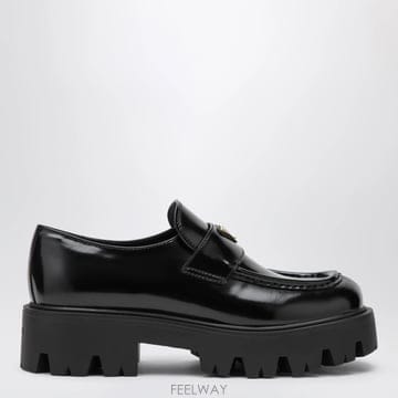 26 F/W 프라다 블랙 브러쉬 레더 로퍼 1D185OB050055- B0052528177