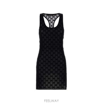 GUCCI �׶�����Ÿ �ؿ� ���� ���� GG CREPE MINI DRESS 875548XKFMR1000�׶�����Ÿ �ؿ� ���� ���� GG CREPE MINI DRESS 875548XK