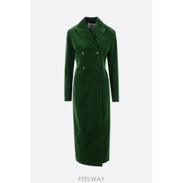 Alaia [E32]�˶��̾� AA9M1247W225D603 ���� ��Ʈ ALAIA double breasted coat[E32]�˶��̾� AA9M1247W225D603 ���� ��Ʈ ALAIA double 