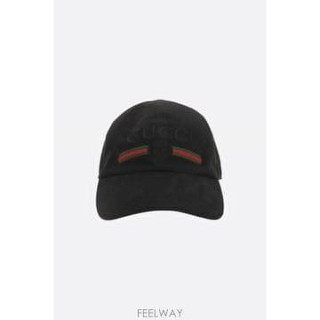 GUCCI [E32]���� 8757364HBKG1060 ���� ���� GUCCI cotton baseball cap with[E32]���� 8757364HBKG1060 ���� ���� GUCCI cotton baseb