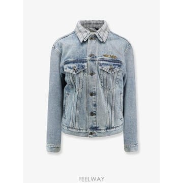 Miu Miu [N85]�̿�̿� GWB323SOOO ���� ���� �������� ��Ʈ �е� MIU MIU Denim jacket w[N85]�̿�̿� GWB323SOOO ���� ���� �������� ��Ʈ �е� 