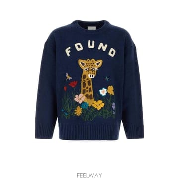 | Other Brand | [X45]FOUND FOFW26SW02674 0043 ���� ������ ��Ʈ ����� Navy blue acryli[X45]FOUND FOFW26SW02674 0043 ���� ������ ��Ʈ ����� 