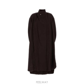 Carven [X45]��� 6262K21167 N207 ���� ���ǽ� �� �̵� �̴� �巹�� Chocolate wool b[X45]��� 6262K21167 N207 ���� ���ǽ� �� �̵� �̴� 