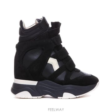 FW26[이자벨마랑] 스니커즈 BK0009FA A1E17S01BK [B0]