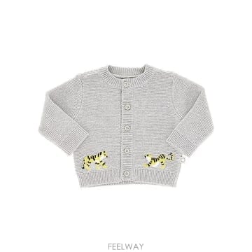 26 F/W 스텔라 맥카트니 타이거 인따르시아 코튼 가디건 KIDS  B0132358876