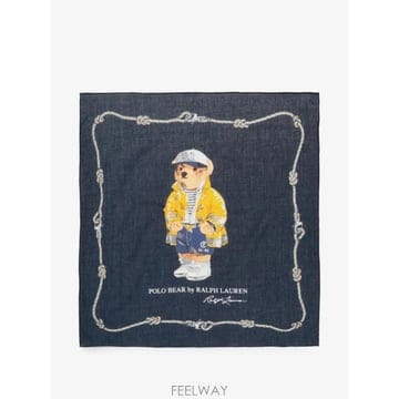 26 FW 폴로 랄프로렌 폴로 베어 로프 프린트 스카프 427937673001 TP460605860