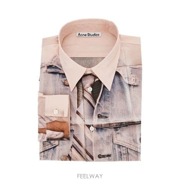 26 F/W 아크네 스튜디오 코튼 셔츠 WITH TROMPELIL 프 B0132362978