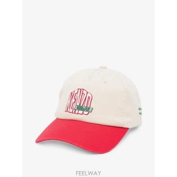 Kenzo 26 FW ���� Trucker logo embroidered baseball cap FH58AC201F3126 FW ���� Trucker logo embroidered baseball cap FH58A