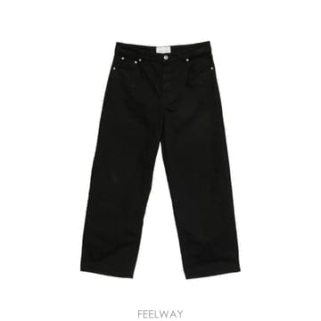 26 FW 아미 로고 패치 와이드 진 HTR919DE0131 TP460642540
