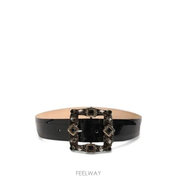 26 FW 돌체앤가바나 crystal embellished studded belt WMB712 TP46066