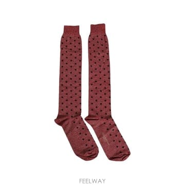 Dolce&Gabbana ���Ϲ�� ��ü�ذ��ٳ� polka dot lurex effect socks���Ϲ�� ��ü�ذ��ٳ� polka dot lurex effect socks