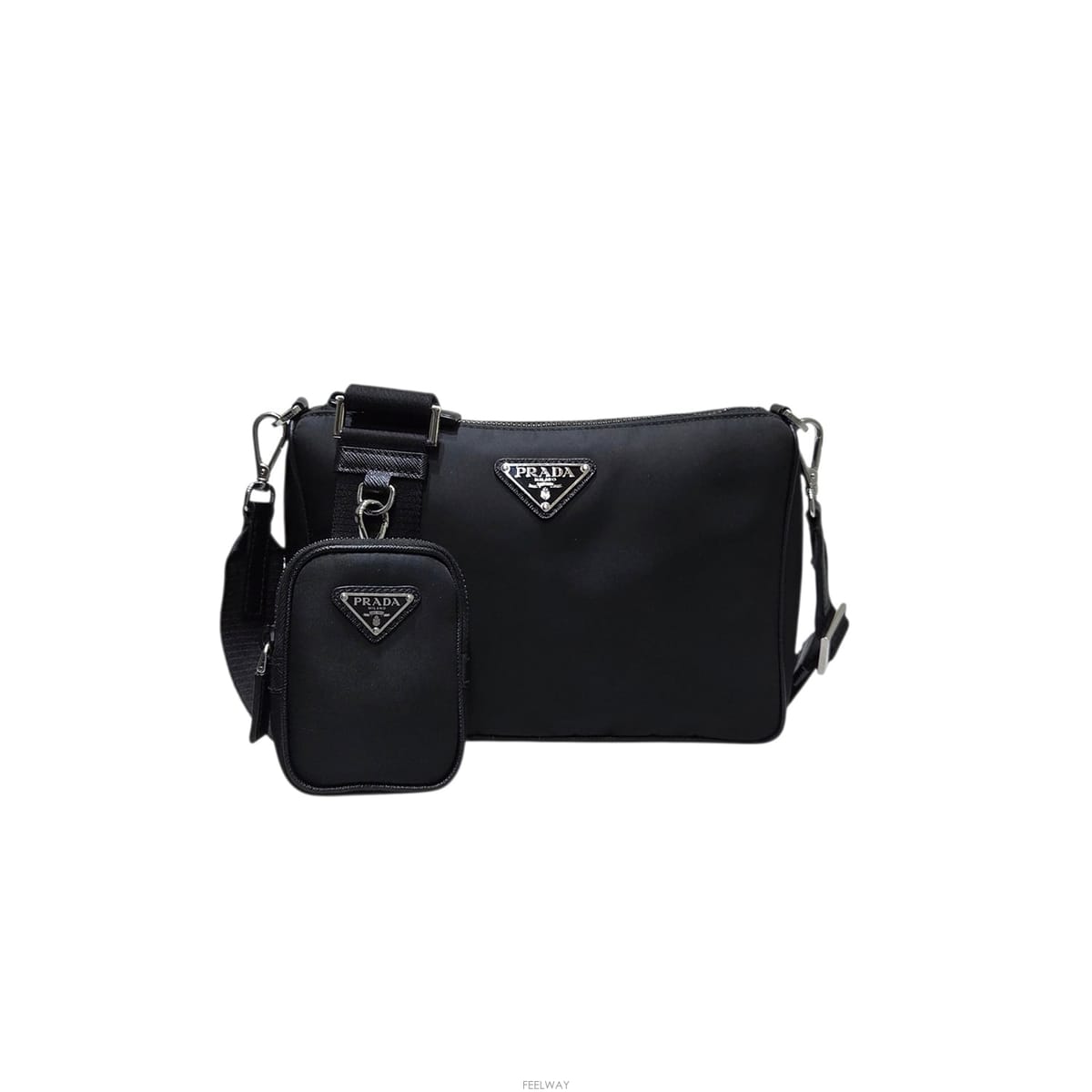 PRADA ����� 2VH113 ���� �����Ϸ� ���� �ﰢ�ΰ� ���������� 2VH113 ���� �����Ϸ� ���� �ﰢ�ΰ� �����
