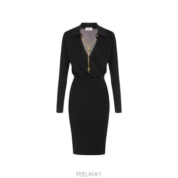 Elisabetta Franchi 26FW �����ں�Ÿ����ġ �̵� ���ǽ� AM19S66E2 110 BLACK26FW �����ں�Ÿ����ġ �̵� ���ǽ� AM19S66E2 110 BLACK