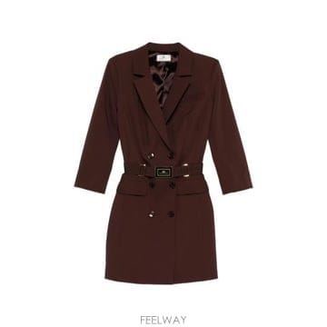 Elisabetta Franchi 26SS �����ں�Ÿ����ġ �̵� ���ǽ� AB91961E2 644 BROWN26SS �����ں�Ÿ����ġ �̵� ���ǽ� AB91961E2 644 BROWN