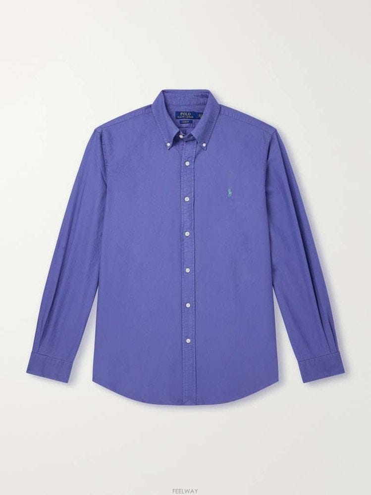 Ralph Lauren ���� �����η� ��ư�ٿ� ī�� �ΰ�-������̵� COTTONOXFORD B0082539783���� �����η� ��ư�ٿ� ī�� �ΰ�-������̵� COTTONOXFO