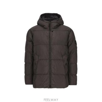 26FW 스톤 아일랜드 크링클 렙스 NY 패딩 재킷 L2S154100037S0A23 V0062 MUD