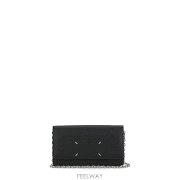 26FW 마르지엘라 WOC 체인 크로스바디 월렛 SA3UI0008 P4455T8013 BLACK