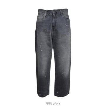 26FW 칼하트 WIP 데님 팬츠 I034733 89EJ NERO LAVATO