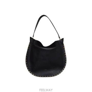 26FW 이자벨마랑 OSKAN 오스칸 문 숄더백 PP0200FAC3C22M 01BK NERO