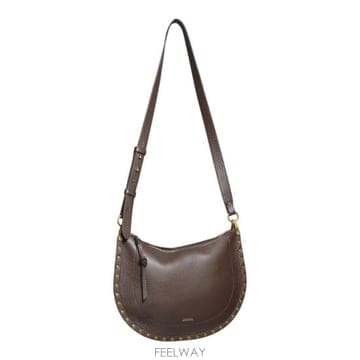 26FW 이자벨마랑 오스칸 호보 지퍼백 BF0066FAC3C22M 50CF CAFFE