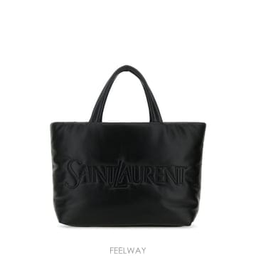 26FW 생로랑 토트 나파 램스킨 백 756269AACIW 1000 NERO