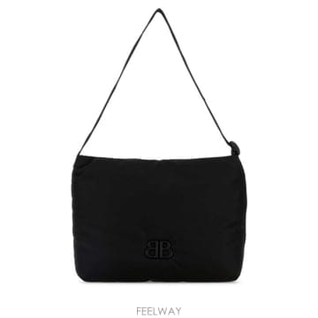 25FW 발렌시아가 모나코 숄더백 8041502ABFB 1000 Black