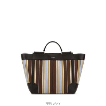 26SS 돌체앤가바나 Sicily jacquard fabric 핸드백 BM2448B0379 8S739 Str