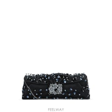 Roger Vivier 26SS ������� Ŭ��ġ �Ŀ�ġ RBWANVC3200RS0 B999 NERO26SS ������� Ŭ��ġ �Ŀ�ġ RBWANVC3200RS0 B999 NERO