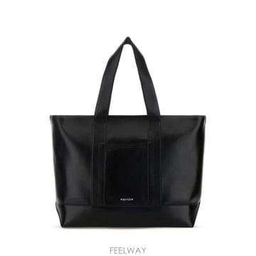 25FW 알렉산더 맥퀸 토트백 8458991AAVL 1000 BLACKSILVER