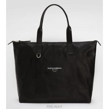 25SS 돌체앤가바나 Medium calfskin 쇼퍼백 BM2375A6E48 80999 NERO