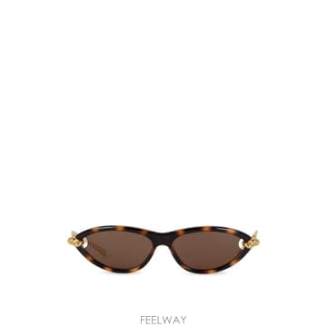 Bottega Veneta 26FW ���װ�����Ÿ ���۶� BV1390S 002 HAVANA GOLD BROWN26FW ���װ�����Ÿ ���۶� BV1390S 002 HAVANA GOLD BRO