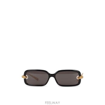 Bottega Veneta 26FW ���װ�����Ÿ ���۶� BV1439S 001 BLACK GOLD GREY26FW ���װ�����Ÿ ���۶� BV1439S 001 BLACK GOLD GREY