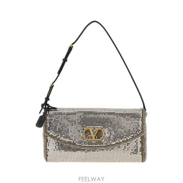 Valentino 26FW �߷�Ƽ�� ����ٴ� ũ�ν��� 9W0B0T32TWF 4DZ Silver26FW �߷�Ƽ�� ����ٴ� ũ�ν��� 9W0B0T32TWF 4DZ Silver
