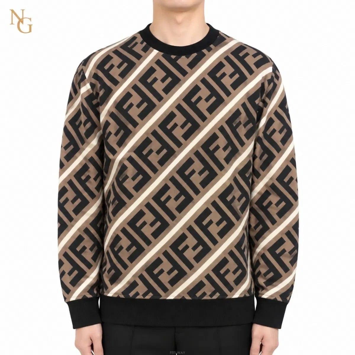 FENDI [��ǰ/�������] ��� FF �ΰ� ũ��� ������ XXXL / 110~[��ǰ/�������] ��� FF �ΰ� ũ��� ������ XXXL / 110~