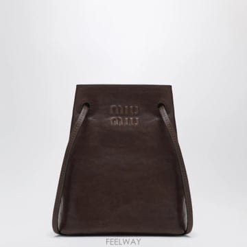 Miu Miu [T56]�̿�̿� 5NF460AEFX Brown ���� ��Ŷ�� ũ�ν���[T56]�̿�̿� 5NF460AEFX Brown ���� ��Ŷ�� ũ�ν���