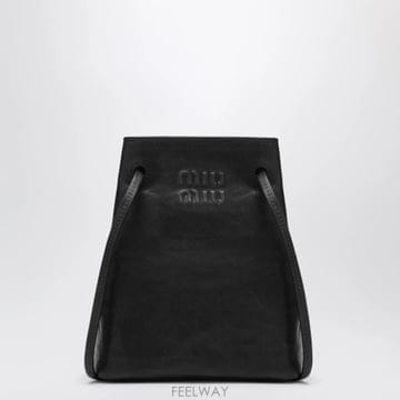 Miu Miu [T56]�̿�̿� 5NF460AEFX Black ���� ��Ŷ�� ũ�ν���[T56]�̿�̿� 5NF460AEFX Black ���� ��Ŷ�� ũ�ν���