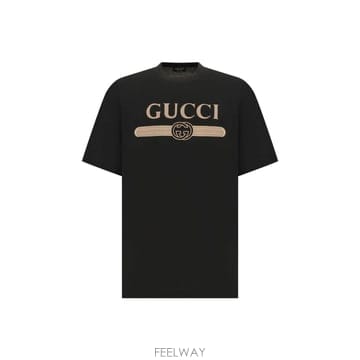 GUCCI [W63]���� A0095JXJH5Y 1152 ���� Ƽ���� ���� ž T shirt in cotone nero[W63]���� A0095JXJH5Y 1152 ���� Ƽ���� ���� ž T shirt