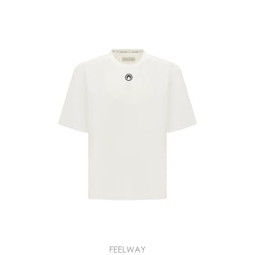 Marine Serre [W63]�������� MTT077ACJER0009 WH10 ���� Ƽ���� ���� ž T shirt incotone[W63]�������� MTT077ACJER0009 WH10 ���� Ƽ���� ���� ž