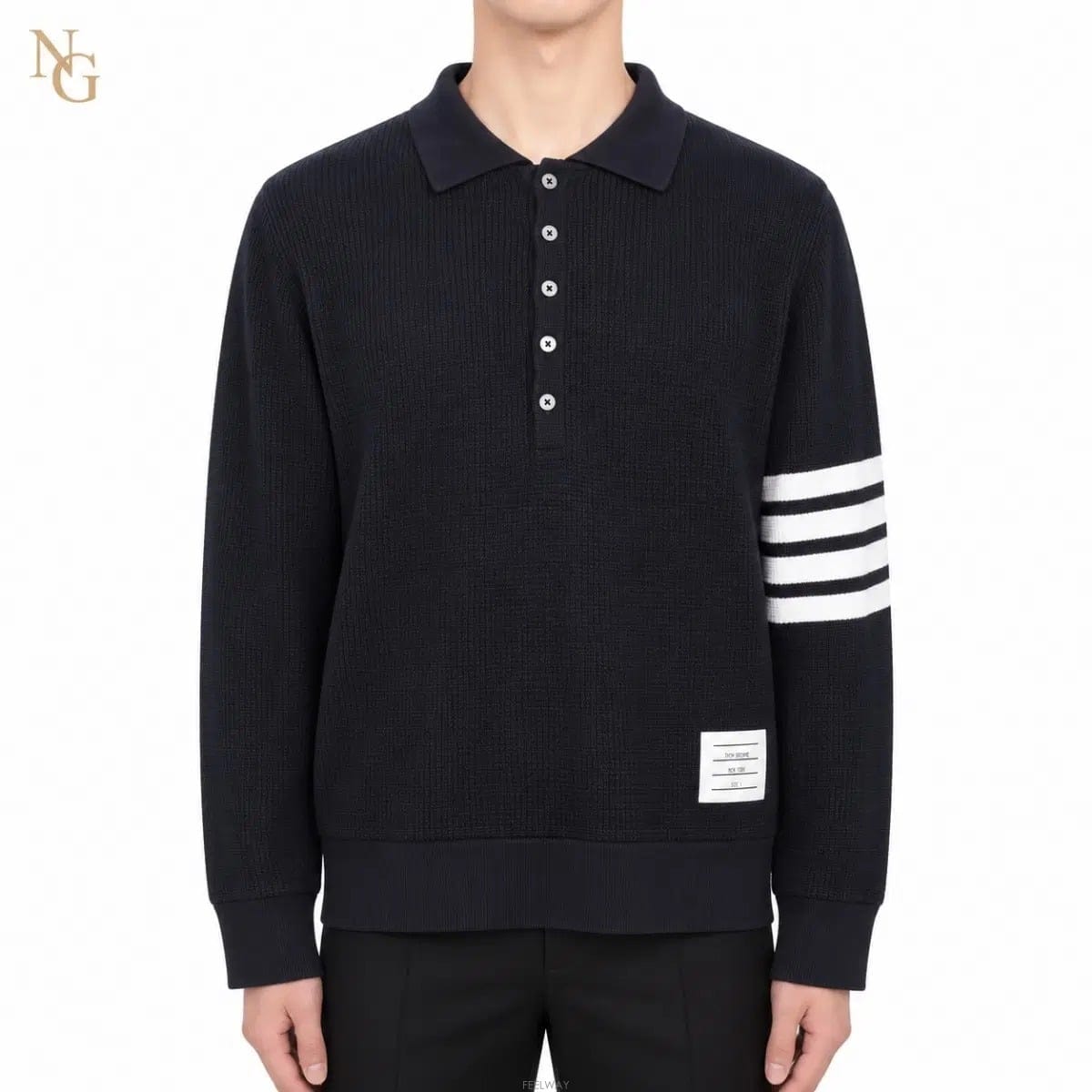 Thom Browne [��ǰ/�������] ����� �缱���� ���� ī�� ���� Ƽ���� 5 / 110[��ǰ/�������] ����� �缱���� ���� ī�� ���� Ƽ��
