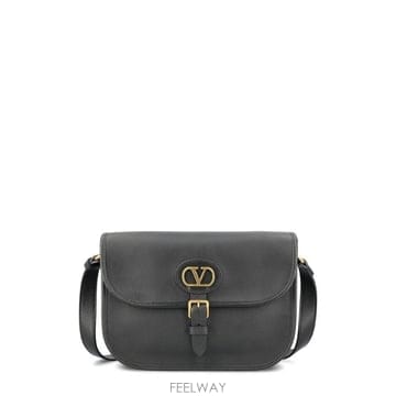 Valentino Antibes VLogo 플라크 메신저 백 8Y2B0S78RBN 0NO TP98049794