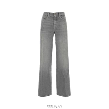 7 For All Mankind 로타 스트레이트 레그 진 7UG20C66 3NT TP980488297