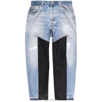 26 FW 갤러리디파트먼트 패널 디테일 진 KTD5080 TP445607614