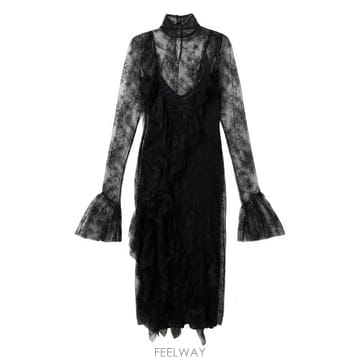 Blumarine 26 FW ���縶�� ��ƿ�� ���̽� �̵� �巹�� 2A780A TP46072037126 FW ���縶�� ��ƿ�� ���̽� �̵� �巹�� 2A780A TP4607