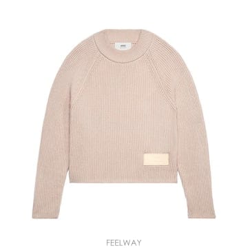 26 FW 아미 로고 패치 니트 스웨터 H23FKS024KN0031 TP460719943