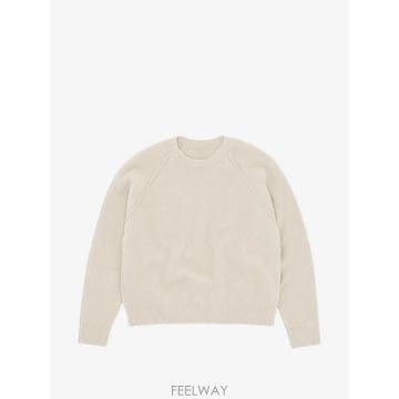 26 FW Fortela 하버드 래글런 소매 스웨터 WHARVARD99327CRE TP460734106