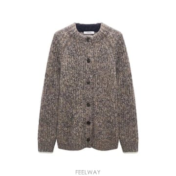26 FW Dorothee Schumacher 럭셔리 러브 청키 니트 버튼 업 가디건 611010 TP460