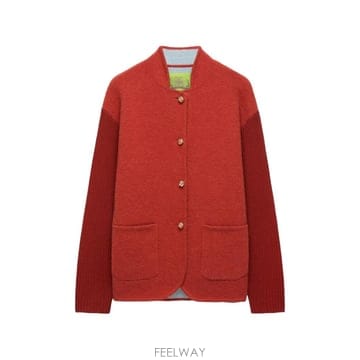 | Other Brand | 26 FW Shanghai Tang reversible ribbed sleeve cardigan B3WRC426 FW Shanghai Tang reversible ribbed sleeve cardigan 