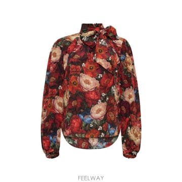 | Other Brand | 26 FW Adam Lippes Joan �÷η� ����Ʈ ��ũ ����콺 F26126CC TP46073228026 FW Adam Lippes Joan �÷η� ����Ʈ ��ũ ����콺 F26